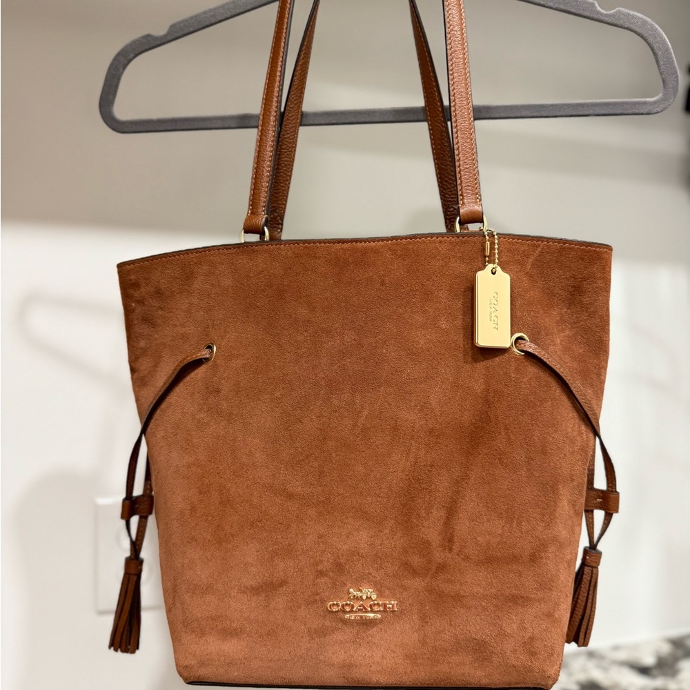 Coach Andy Suede Tote